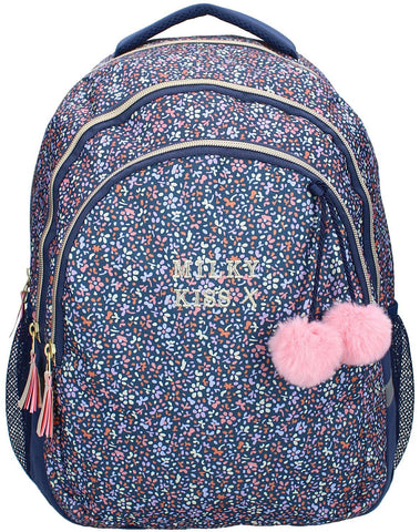 Milky Kiss Floral Fame 2cpts Backpack - Vadobag