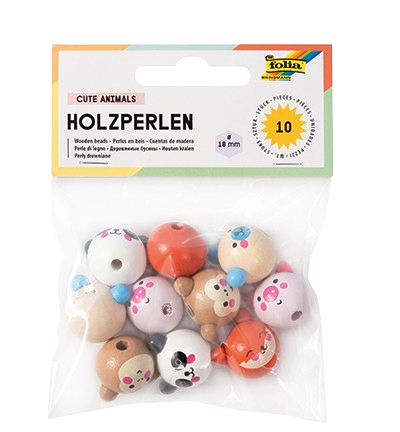 Beads Wooden Cute Animals