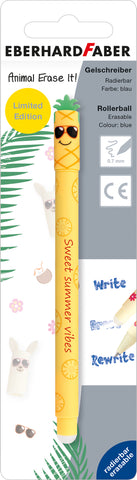 Gel Roller Erasable - Pineapple Motif