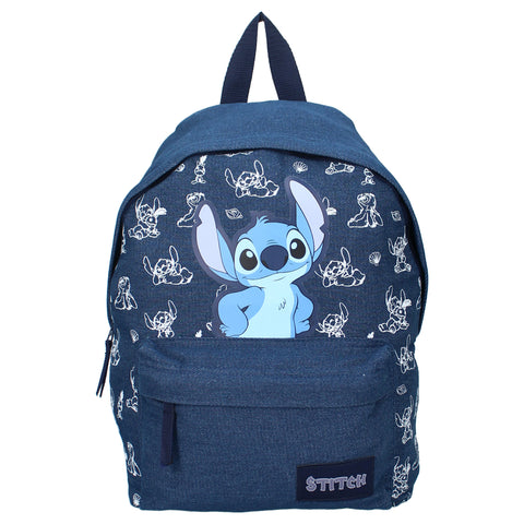 Stitch Denim Backpack - Vadobag