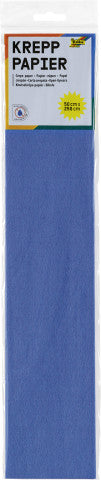 Crepe Paper 50 x 2.5 - Brilliant Blue