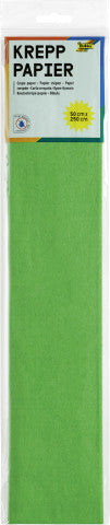 Crepe Paper 50 x 2.5 - Yellow Green