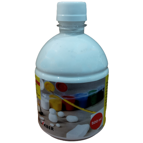 Tempera/Poster Colour - 500ml Bottle/White