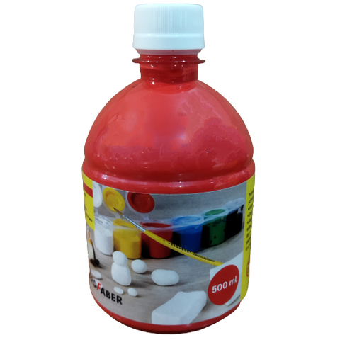 Tempera/Poster Colour - 500ml Bottle/Pale Geranium