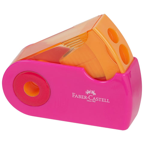 Sharpener Double Hole Sleeve - Trend Pink