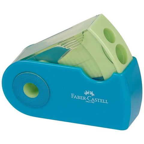 Sharpener Double Hole Sleeve - Trend Turquoise