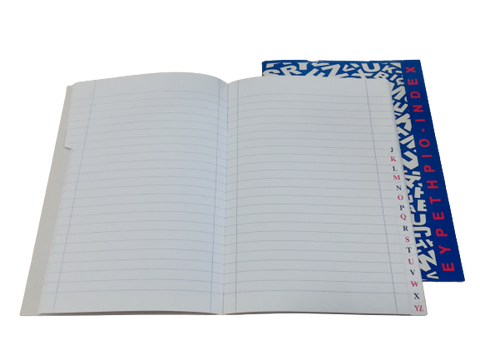 A5 Index Book A/Z - Laminated Cover/Ruled