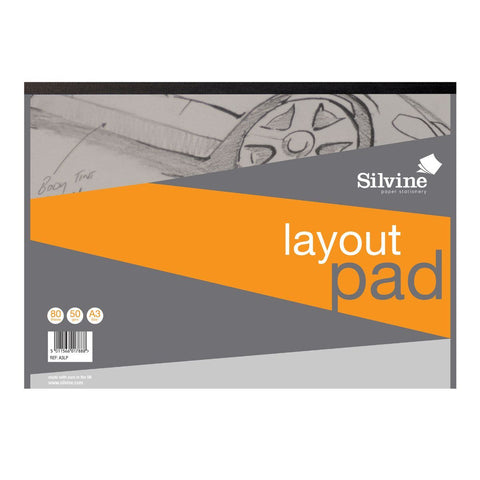 Layout Pad A3 - 50gsm/80 Plain sheets