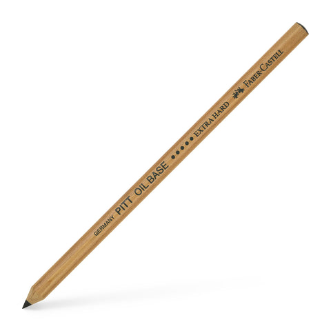 Pitt Pencil Oil Base - Black /Extra Hard