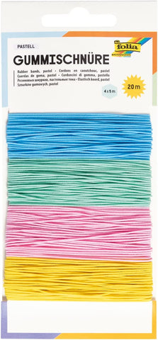 Rubber Bands Pastel Colours