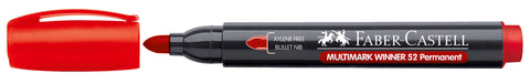 Permanent Marker Round Tip - Red