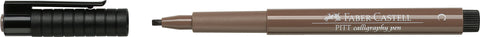 Pitt Artist Pen Calligraphy Walnut Brown