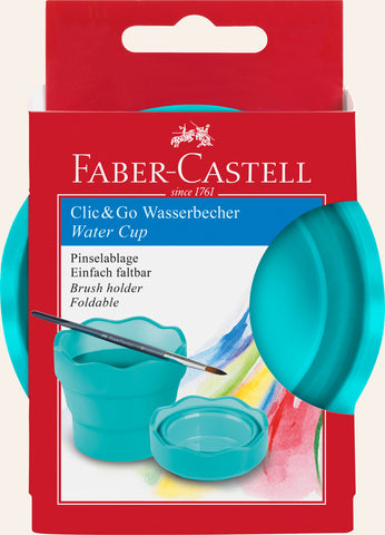 Water Colour Concept - Clic & Go Water Cup/Turquoise