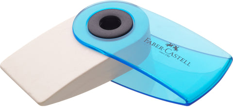 Eraser Sleeve Mini Translucent - Blue