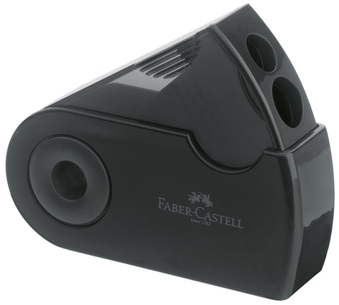 Sharpener Double Hole Sleeve - Black