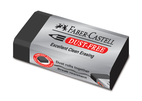 Eraser Dust Free/Graphite Black - Medium Size