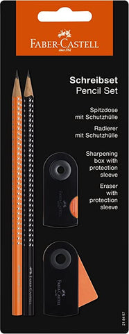 Grip Sparkle Set - Black/Orange Blister Pack