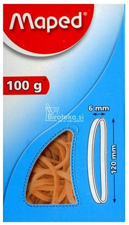 Rubber Bands - 90mm x 6mm x 100g