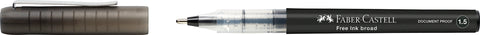Free Ink Rollerball Broad - 1.5mm Black