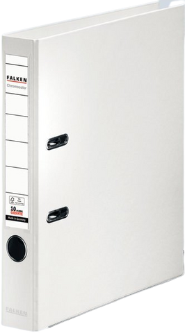 Pvc Lever Arch File 50mm - White.