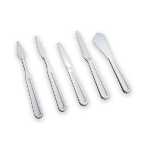 Palette Knives - Plastic Set x 5pcs