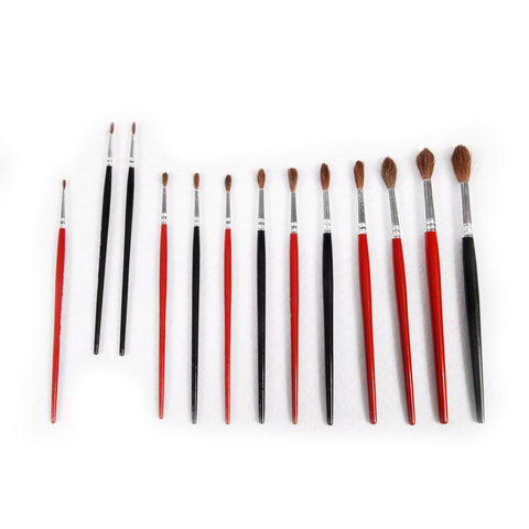 Paint Brush Pony Hair Round - 02
