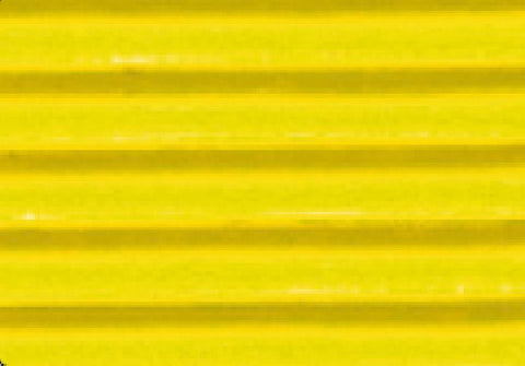 Corrugated Sheet 50 x 70 - Eflute/double sided print - Lemon Yellow