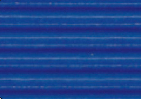 Corrugated Sheet 50 x 70 - Eflute/double sided print - Blue