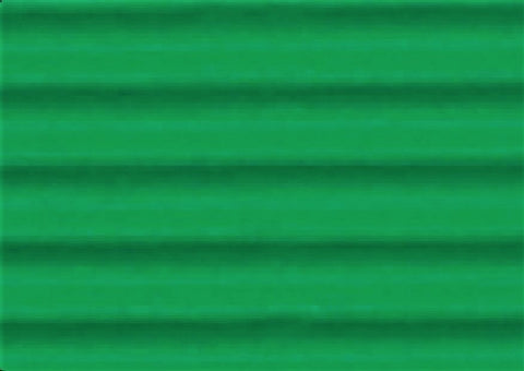Corrugated Sheet 50 x 70 - Eflute/double sided print - Grass Green