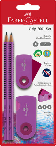 Grip Set - Sleeve/Purple Blister Pack