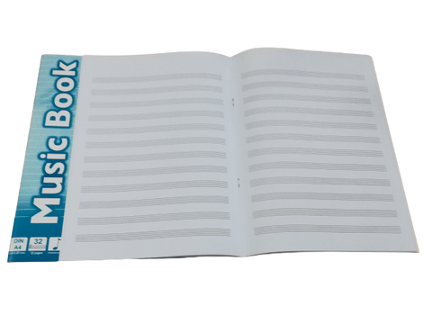 A4 Music Book