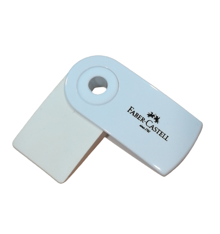 Eraser Sleeve Mini - White