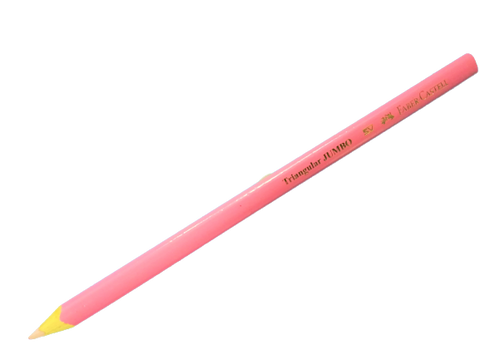 JUMBO Triangular Colouring Pencil - Light Magenta