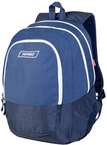 Target 3 Zip Duel Dark Jeans Backpack