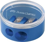 Sharpener Double Hole Round - Blue