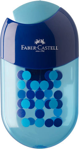 Sharpener Double Hole - Two Tone Blue