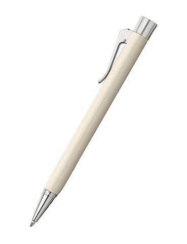 Graf von Faber-Castell Propelling Ballpen  - Intuition Ivory Resin/Platinum Plated