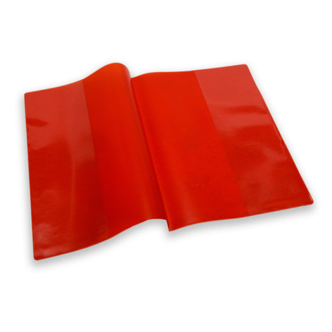 A4 Plastic Exercise Book Cover - Red