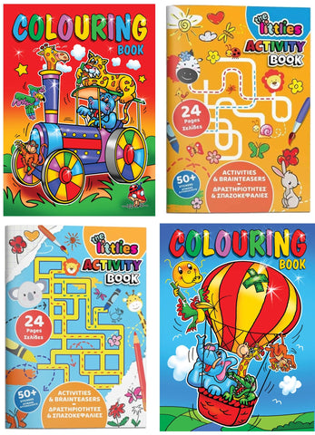 Medium Colouring Book & Activity Book