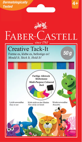 Faber-Castell Tack-It 50gms Colour.