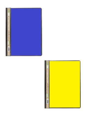 Eco-friendly A4 Flat File - Assorted Colours