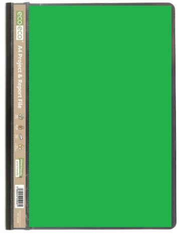 Eco-friendly A4 Flat File - Black PLUS 1 Green Insert