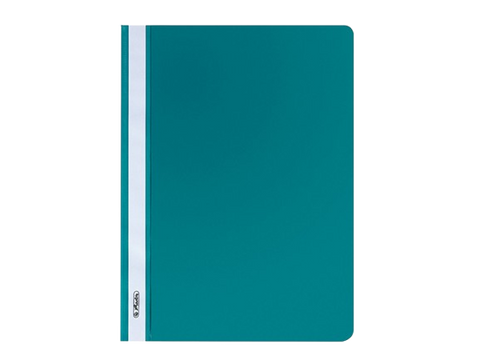 A4 Flat File PP - Teal (Blue)