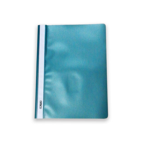 A4 Flat File PP - Teal (Blue)