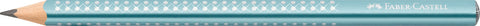 JUMBO SPARKLE Grip Pencil/Ocean Metallic