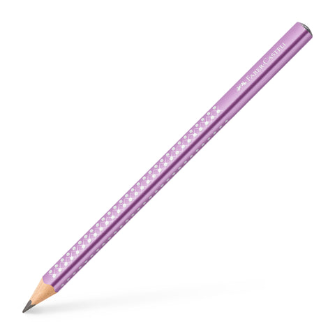 Grip Sparkle Pencil JUMBO  - Violet Metallic