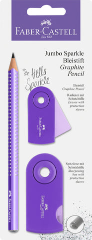 Grip Set JUMBO Sparkle - Pearl Purple Blister Pack Blister Pack