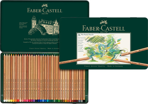 Pitt Pastel Pencils x 36 Colours