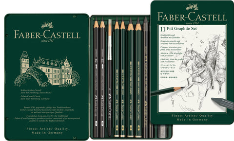 Pitt Monochrome Graphite set - Small
