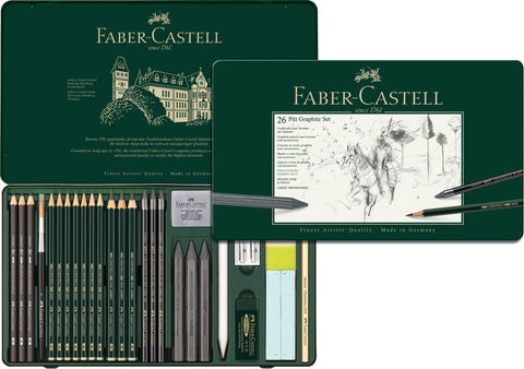 Pitt Monochrome Graphite set - Large